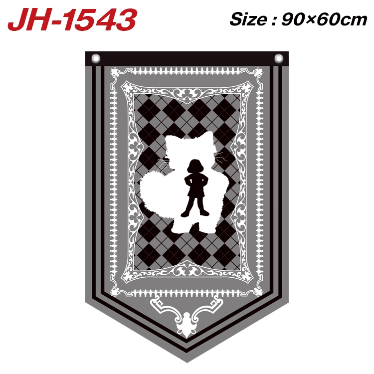 Turning Red Anime Peripheral Full Color Printing Banner 90X60CM  JH-1543