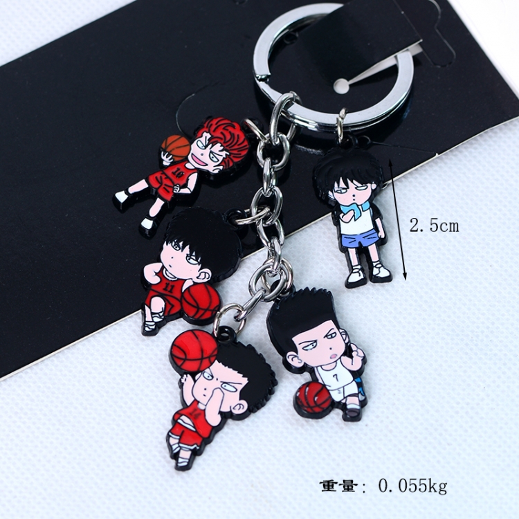 The Prince of Basketball Animation cartoon series burning key chain schoolbag pendant
