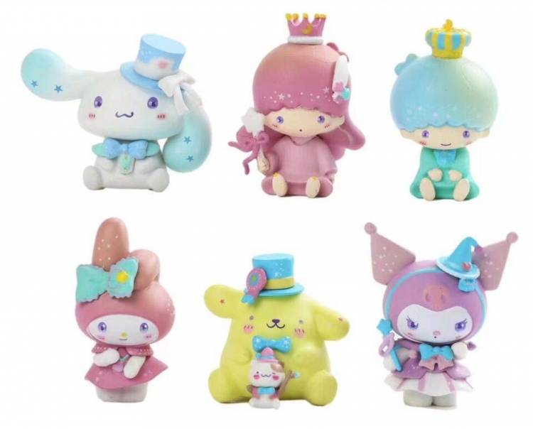 Melody Generation 2 Bagged Figure Decoration Model 5.5-7cmcm a set of 6