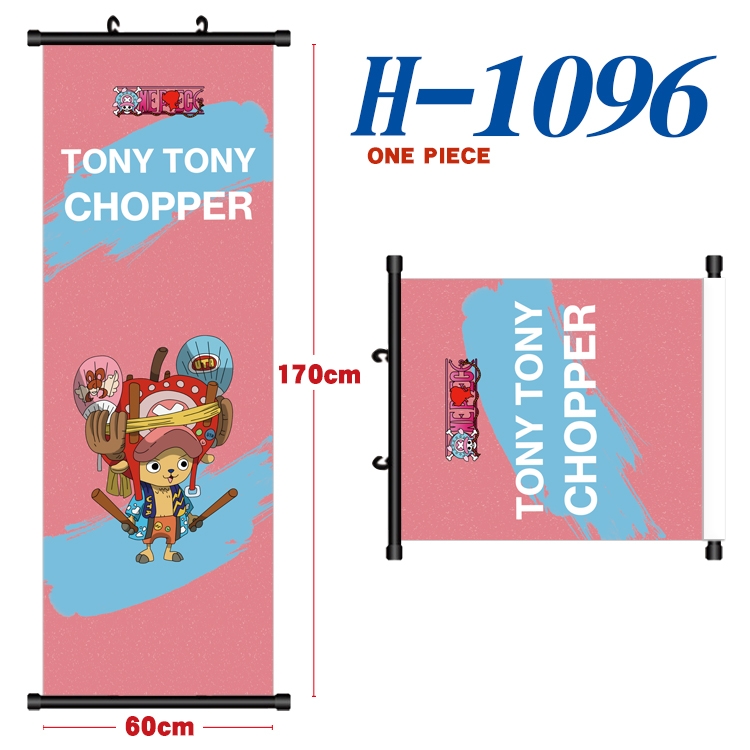 One Piece Black plastic rod cloth hanging canvas painting 60x170cm H-1096A