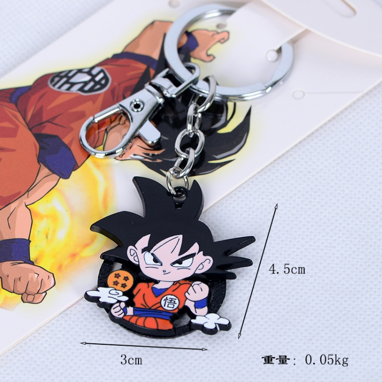 DRAGON BALL Rotary key chain pendant price for 5 pcs