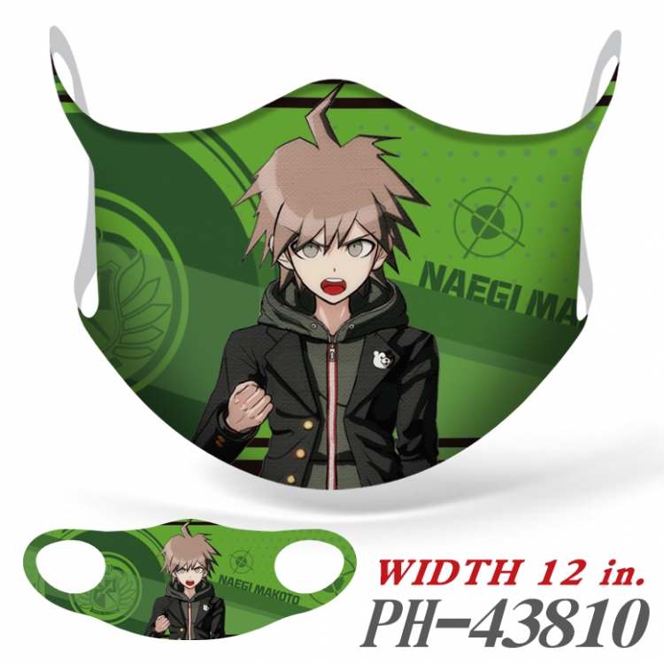 Dangan-Ronpa Full color Ice silk seamless Mask  price for 5 pcs PH-43810A