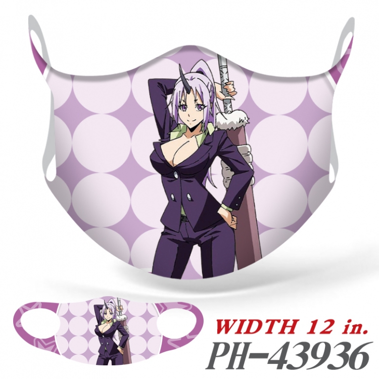 That Time I Got Slim Full color Ice silk seamless Mask  price for 5 pcs PH-43936A