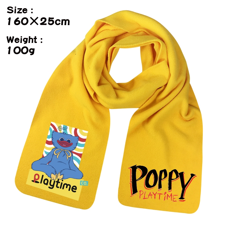poppy playtime Anime fleece scarf bib 160X25CM 