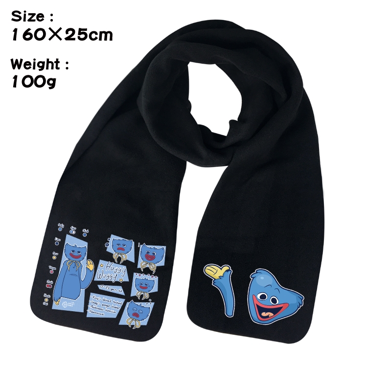 poppy playtime Anime fleece scarf bib 160X25CM 