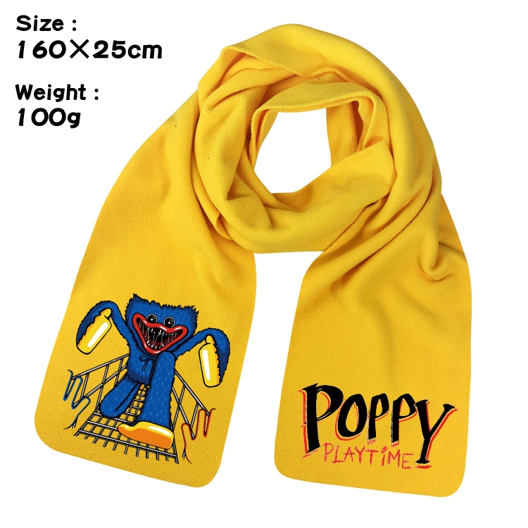 poppy playtime Anime fleece scarf bib 160X25CM 