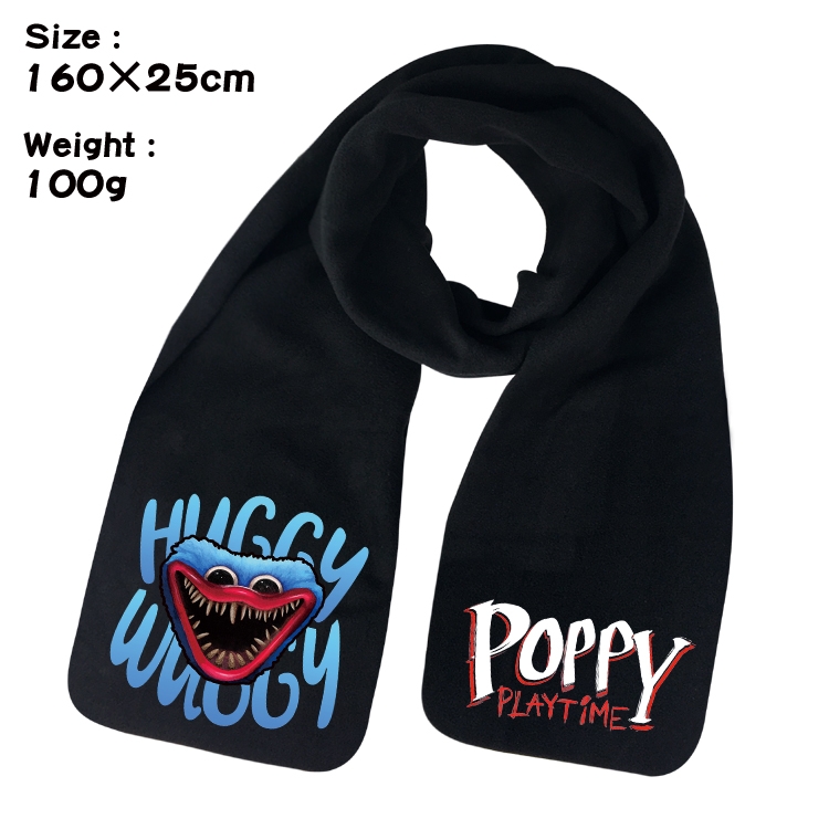 poppy playtime Anime fleece scarf bib 160X25CM 
