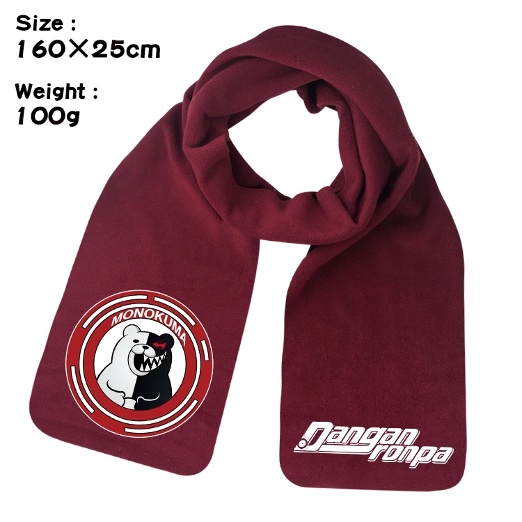 Dangan-Ronpa Anime fleece scarf bib 160X25CM 