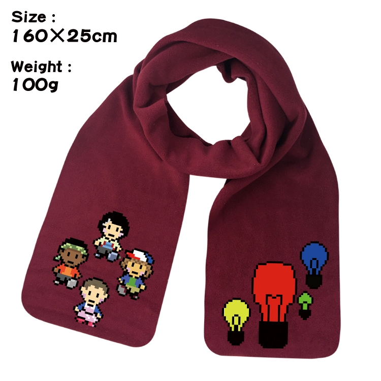 Stranger Things Anime fleece scarf bib 160X25CM 
