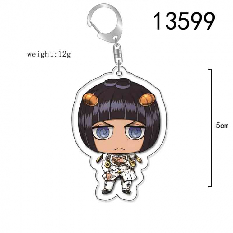 JoJos Bizarre Adventure Anime Acrylic Keychain Charm price for 5 pcs 13599