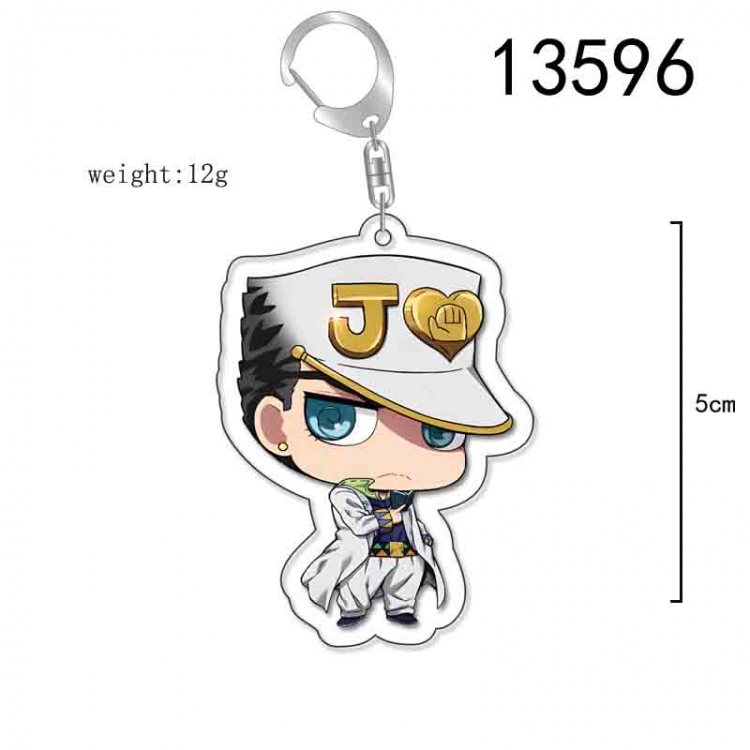 JoJos Bizarre Adventure Anime Acrylic Keychain Charm price for 5 pcs 13596