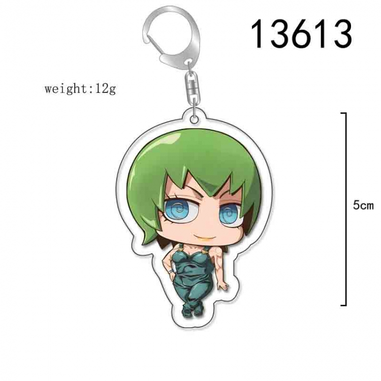 JoJos Bizarre Adventure Anime Acrylic Keychain Charm price for 5 pcs 13613