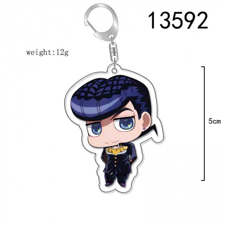JoJos Bizarre Adventure Anime Acrylic Keychain Charm price for 5 pcs 13592