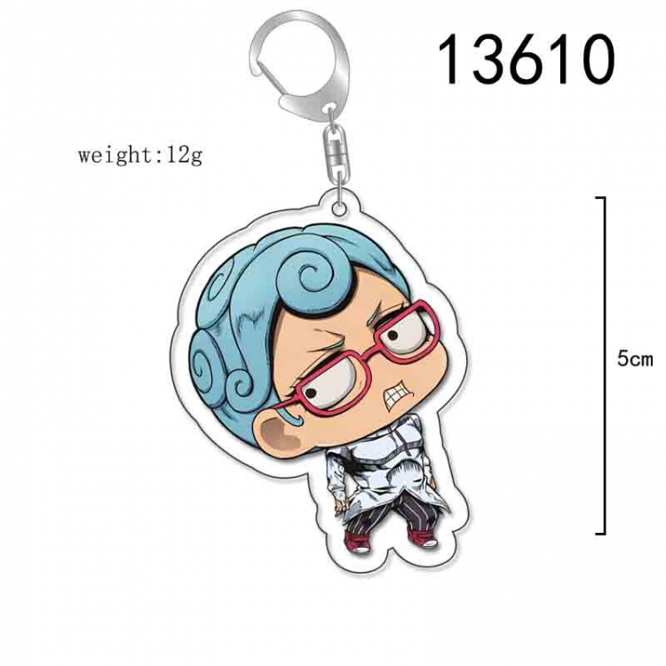 JoJos Bizarre Adventure Anime Acrylic Keychain Charm price for 5 pcs 13610