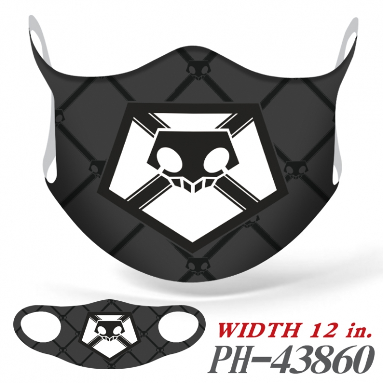 Bleach Full color Ice silk seamless Mask price for 5 pcs PH-43860A
