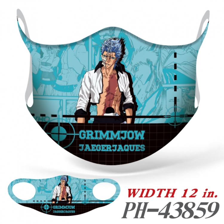 Bleach Full color Ice silk seamless Mask price for 5 pcs PH-43859A