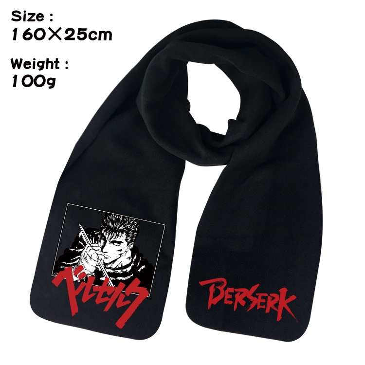 Berserk Anime fleece scarf bib 160X25CM 