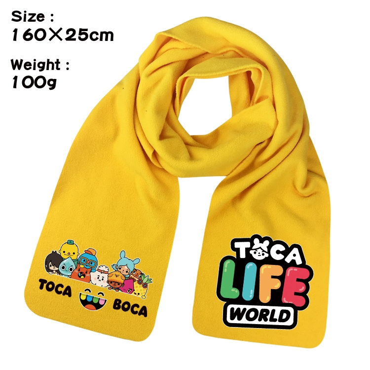 toca life world Anime fleece scarf bib 160X25CM 