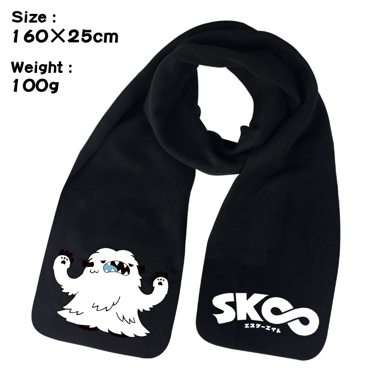 SK∞ Anime fleece scarf bib 160X25CM 