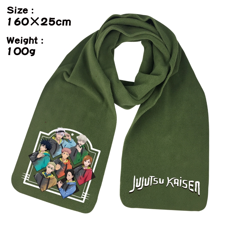Jujutsu KaisenAnime fleece scarf bib 160X25CM 
