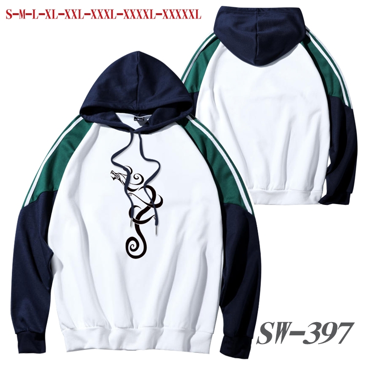 Tokyo Revengers Anime color contrast sweater pullover Hoodie from S to 5XL