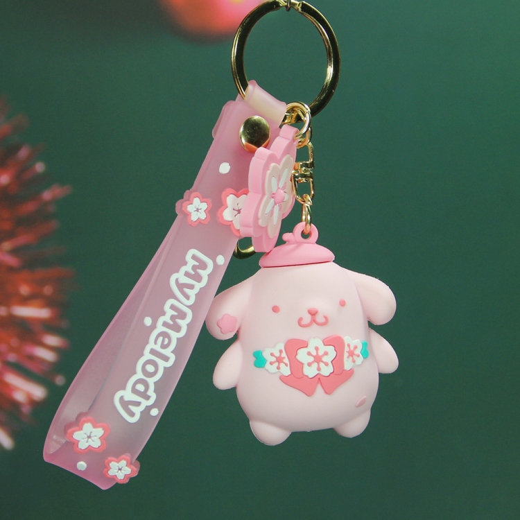 Purin Cartoon doll key chain pendant price for 5 pcs