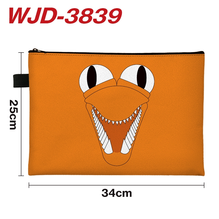 Rainbow friends Anime Full Color A4 Document Bag 34x25cm  WJD-3839