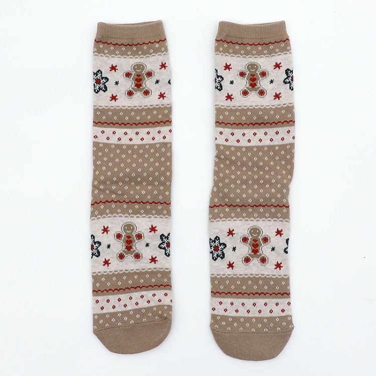 Christmas Collection Personality socks in the tube Couple socks price for 5 pcs