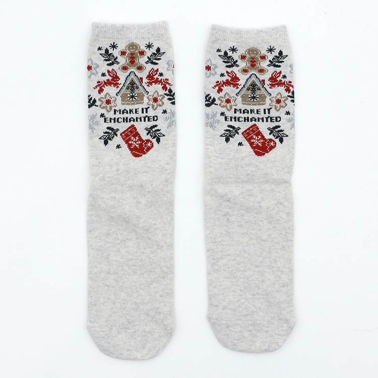 Christmas Collection Personality socks in the tube Couple socks price for 5 pcs