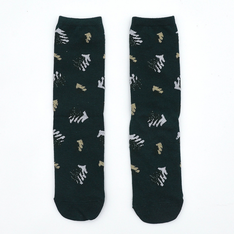 Christmas Collection Personality socks in the tube Couple socks price for 5 pcs