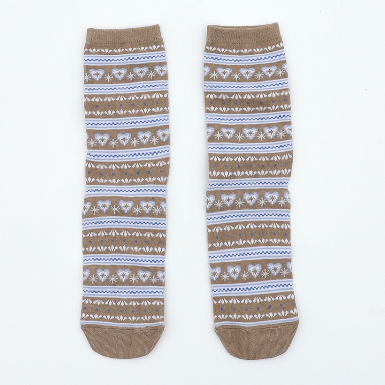 Christmas Collection Personality socks in the tube Couple socks price for 5 pcs