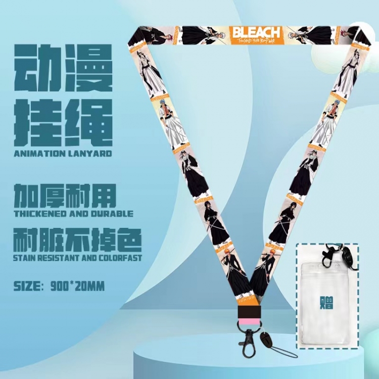 Bleach Anime peripheral long mobile phone card sleeve lanyard 900x20mm