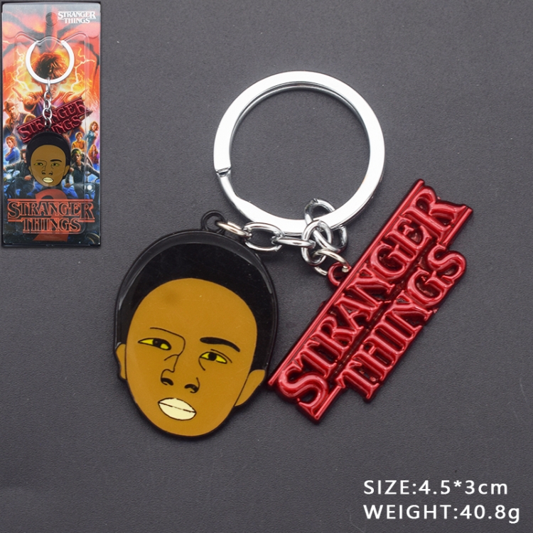 Stranger Things Cartoon 2 pendant key chain schoolbag pendant