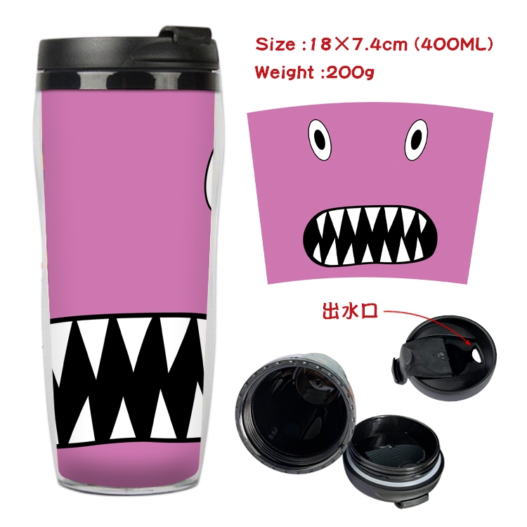 Rainbow friends Starbucks Leakproof Insulation cup Kettle 18X7.4CM 400ML