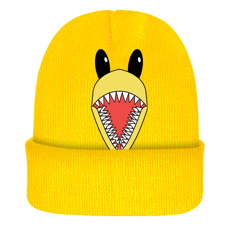 Rainbow friends Knitted hat around the game, wool hat, head circumference 40-80cm