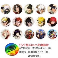 Naruto Anime round Badge Brigh...