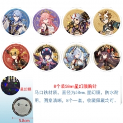 Genshin Impact Anime round Ast...