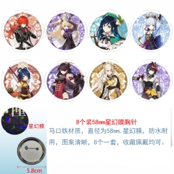 Genshin Impact Anime round Ast...