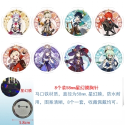 Genshin Impact Anime round Ast...