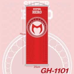 Superhero Plastic Rod Cloth Sm...