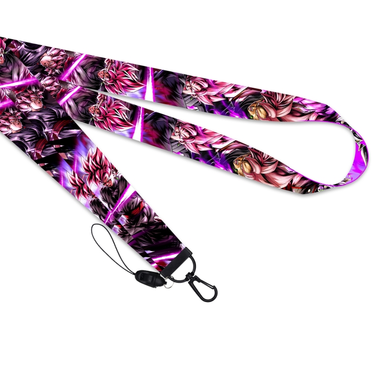 DRAGON BALL Black buckle long mobile phone lanyard 45cm price for 10 pcs