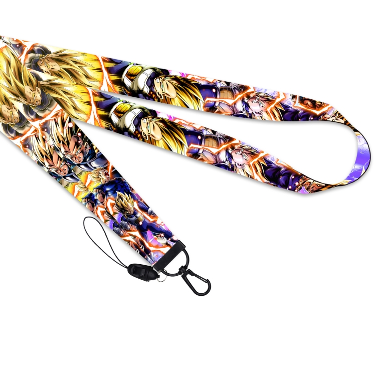 DRAGON BALL Black buckle long mobile phone lanyard 45cm price for 10 pcs