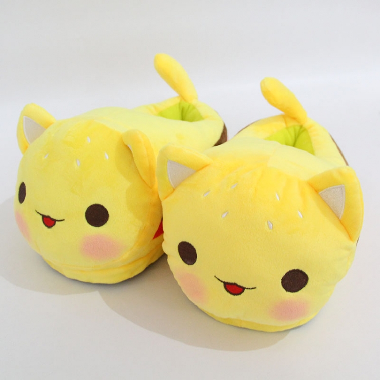 Coke Cat Full foot crystal super soft+PP cotton warm plush shoes 28cm