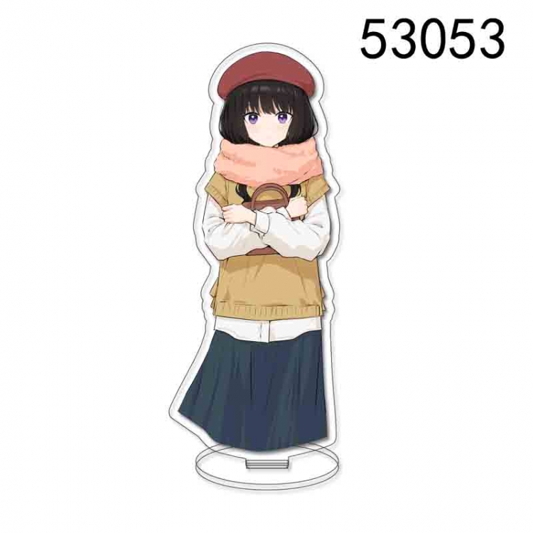 Lycoris Recoil  Anime characters acrylic Standing Plates Keychain 15CM 53053