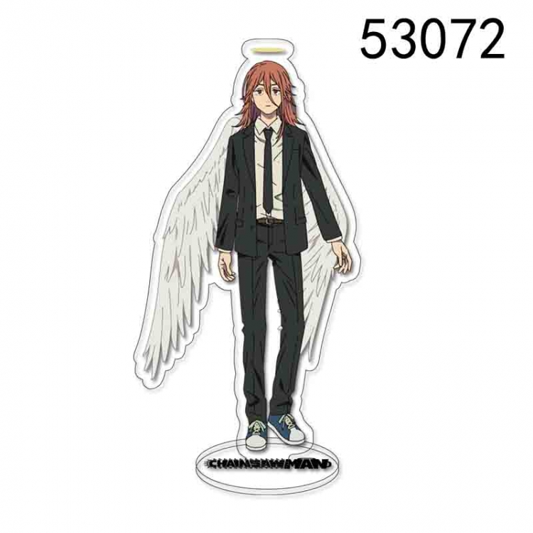 Chainsaw man Anime characters acrylic Standing Plates Keychain 15CM 53072