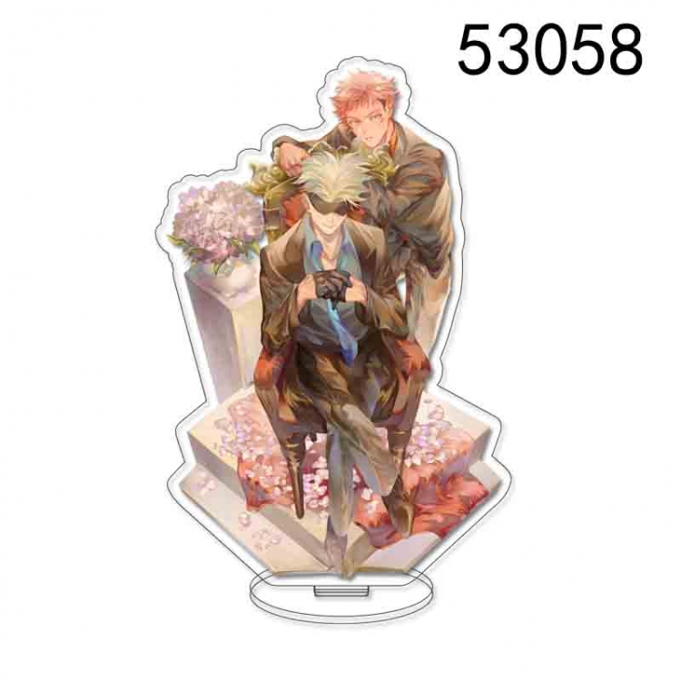 Jujutsu Kaisen Anime characters acrylic Standing Plates Keychain 15CM 53058