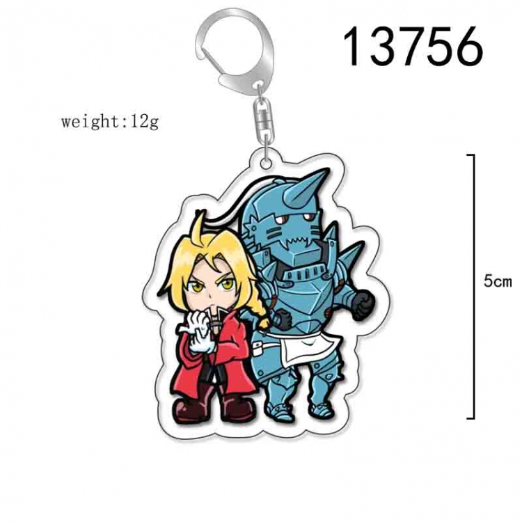 Fullmetal Alchemist Anime Acrylic Keychain Charm price for 5 pcs