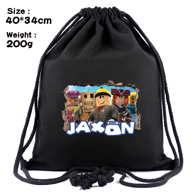 ROBLOX Anime Coloring Book Drawstring Backpack 40X34cm 200g