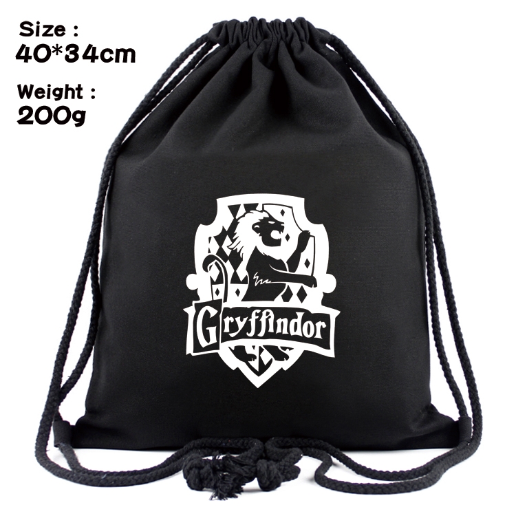 Harry Potter Anime Coloring Book Drawstring Backpack 40X34cm 200g