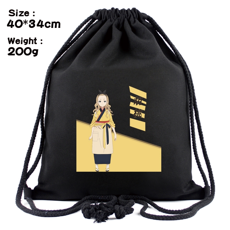 Lycoris Recoil Anime Coloring Book Drawstring Backpack 40X34cm 200g